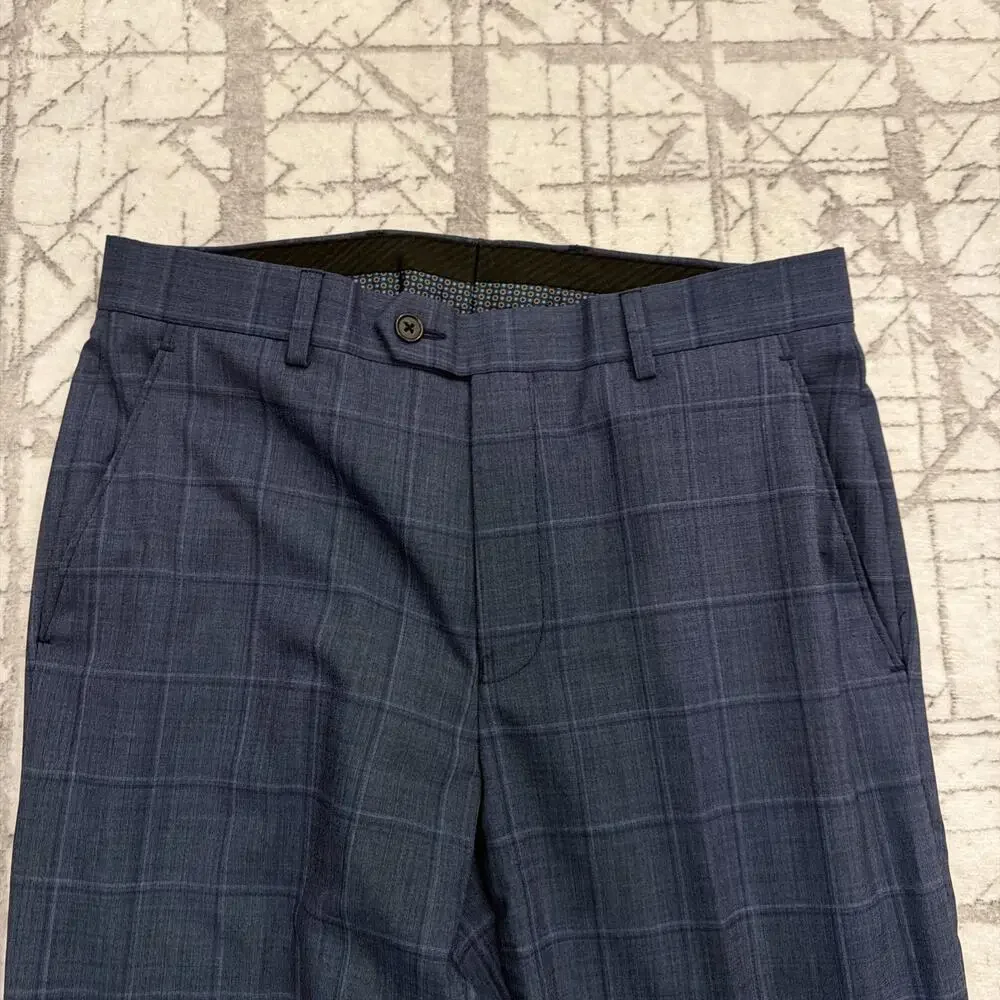 Lauren Ralph Lauren 30Wx30L Wool Blend Plaid Suit‎ Separates Men's Dress Pants